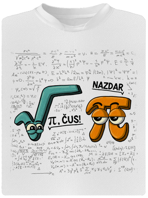 Pí, čus! detské športové tričko White