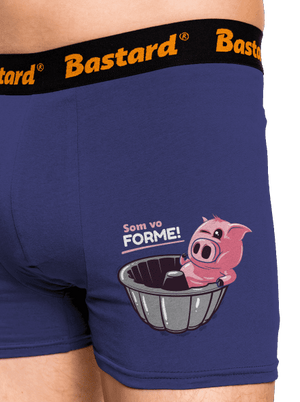 Vo forme boxerky Blue Navy