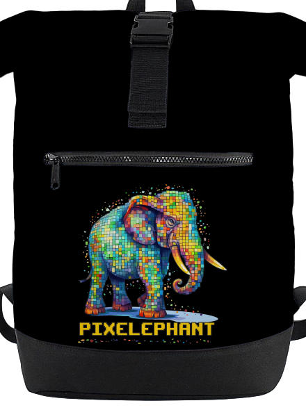 Pixelephant batoh Black