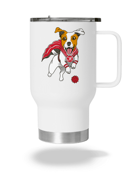 Jack Russell termohrnček White