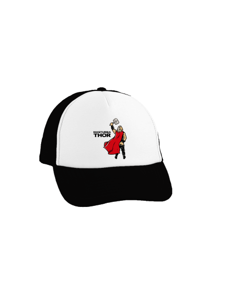 Masturbathor šiltovka truckerka Black cap