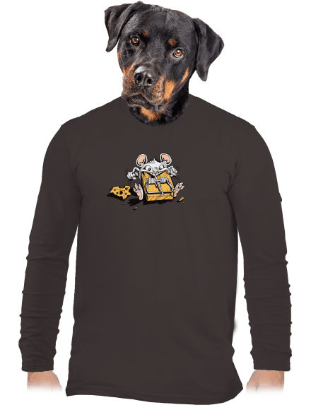 Gurmán pánske dlhý rukáv Bear Brown