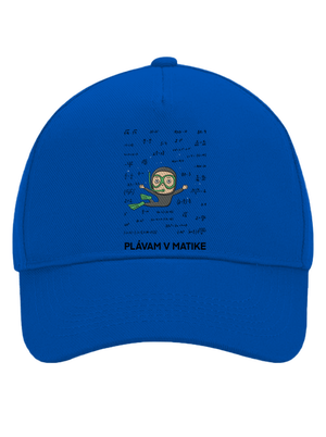Plávam v matike šiltovka baseballka Bright Royal
