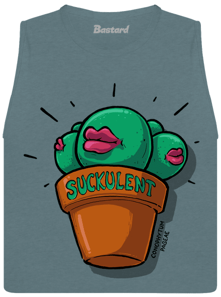 Suckulent dámske tielko voľné Heather Deep Teal