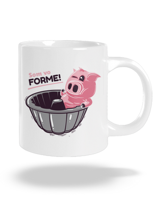 Vo forme veľký hrnček White