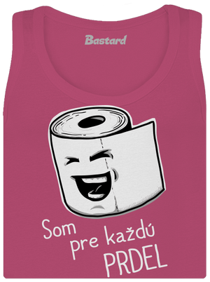 Prdel dámske tielko klasické Magenta