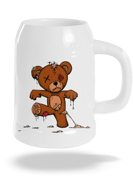 Zombie teddy polliter White