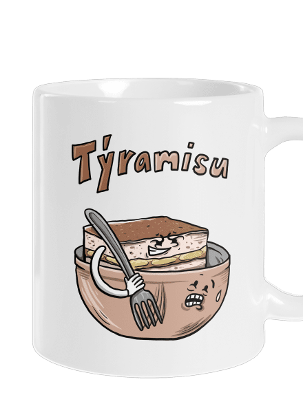Týramisu klasický hrnček White