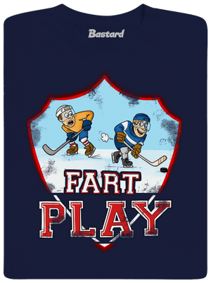 Fart Play pánske tričko Navy