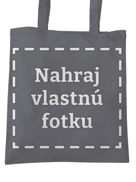 Vlastná potlač taška Graphite grey