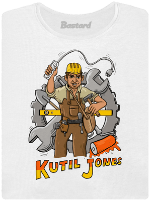 Kutil Jones dámske tričko prémium White