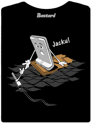 Jacku dámske tričko prémium Black