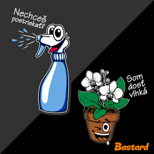 Orchidea a rozprašovač