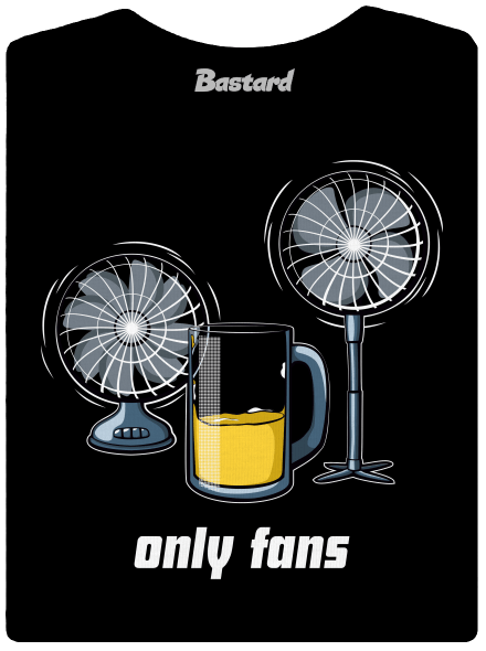 Only fans dámske tričko prémium Black