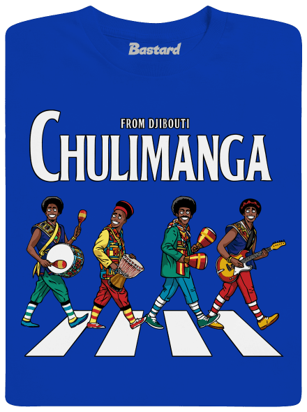 Chulimanga pánske tričko Royal Blue