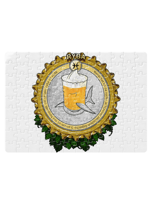 Pivný horoskop: Ryba puzzle White