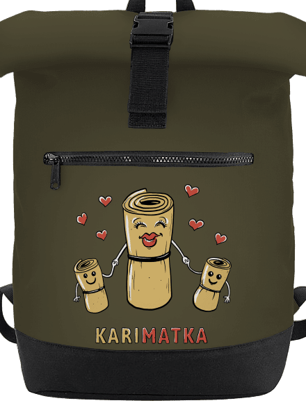 Karimatka batoh Military Green