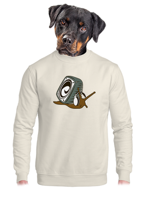 unisex mikina bez kapucne