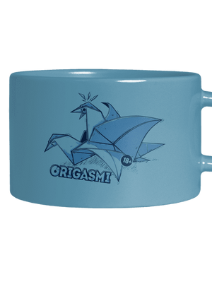 Origasmi hrnček makronka Blue Macaron