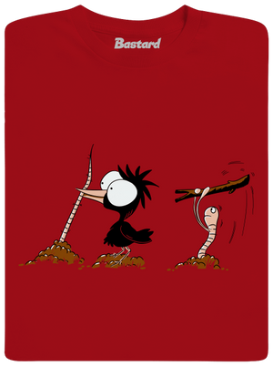 Nesprávny koniec detské tričko Red