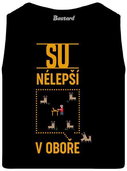 Su nélepší v oboře pánske tielko Black