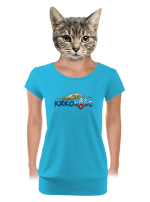 dámske tričko s lemom