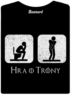 Hra o trůny dámske tričko prémium Black