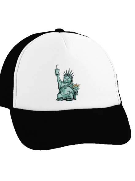 Americký idol šiltovka truckerka Black cap