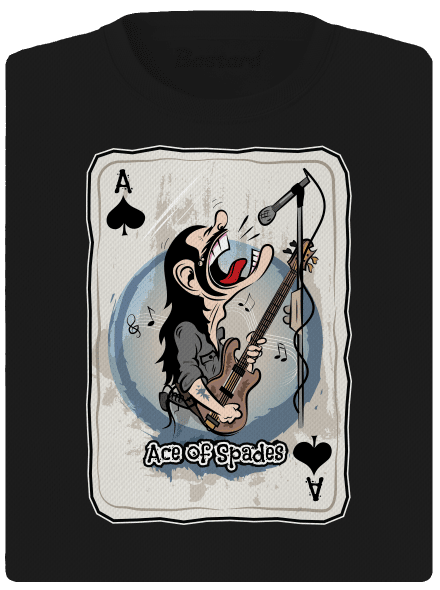 Ace of Spades dámske športové tričko Black