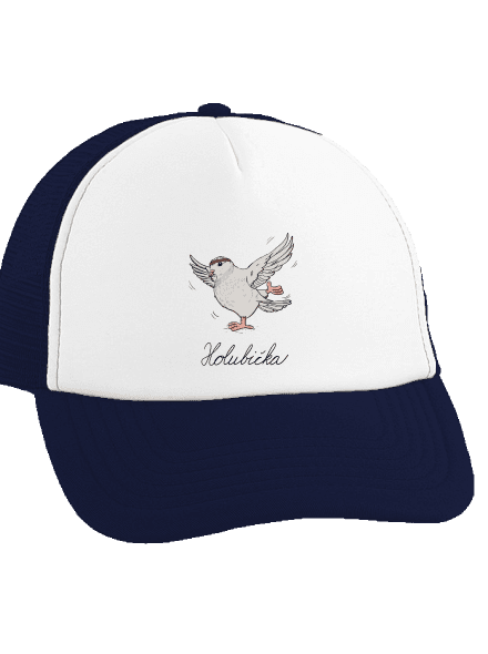 Holubička šiltovka truckerka French Navy cap