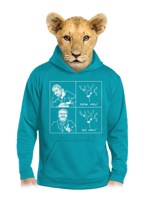 Cimrman: Copak jmelí detská mikina klokanka Hawaiian Blue