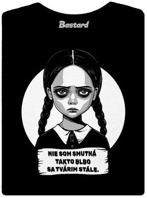 Nie som smutná dámske tričko Black