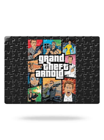 Grand Theft Arnold puzzle White