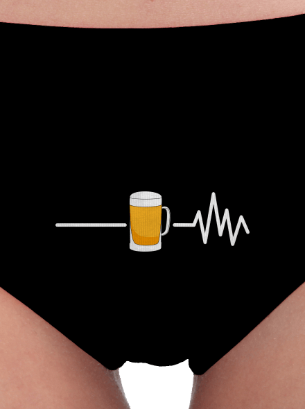 Beer help dámske nohavičky Black