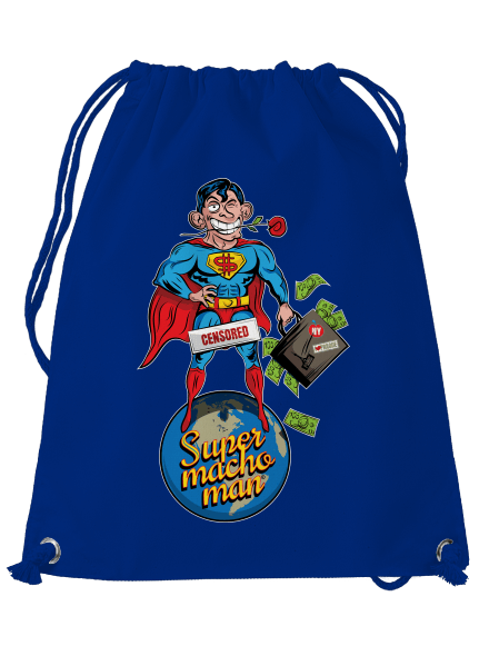 Supermachoman vak Royal Blue Mal