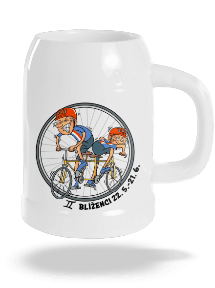Cyklistický horoskop: Blíženci polliter White