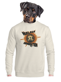 unisex mikina bez kapucne