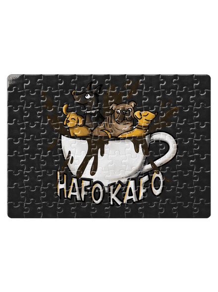 Hafo kafo puzzle White