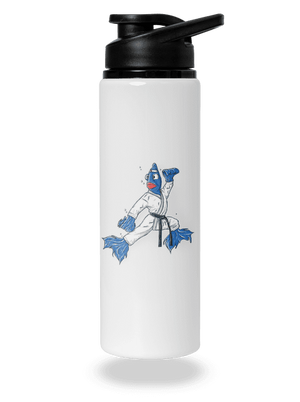 Bojovníčka flaša na vodu White