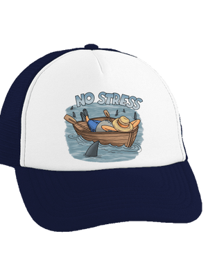 No stress šiltovka truckerka French Navy cap