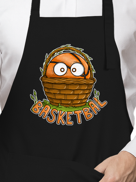 Basketbal zástera Black