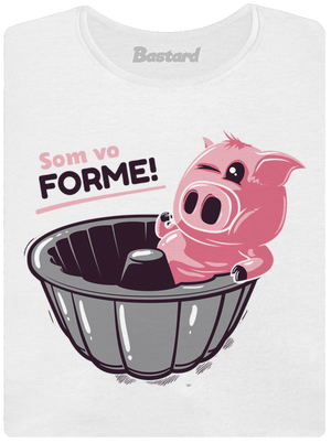 Vo forme dámske tričko White