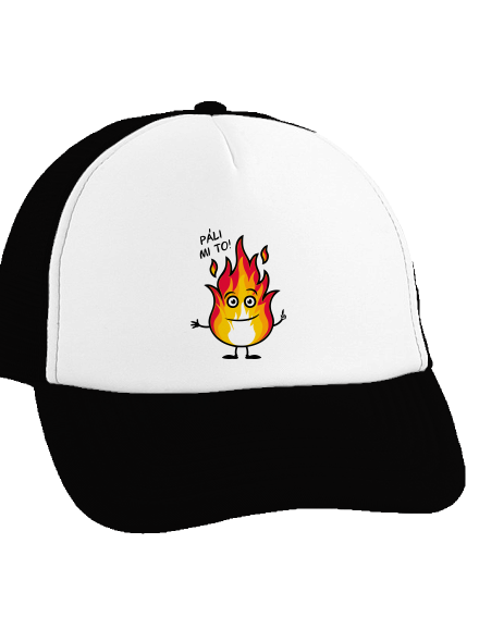 Páli mi to šiltovka truckerka Black cap