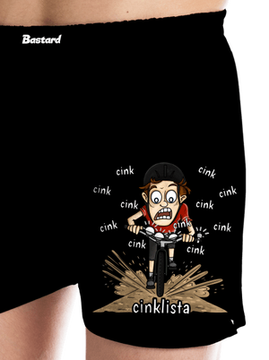 Cinklista pánske trenky Black