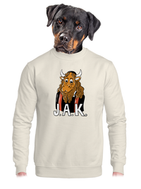 unisex mikina bez kapucne