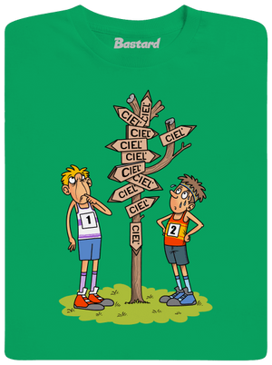 Cieľ detské tričko Kelly Green