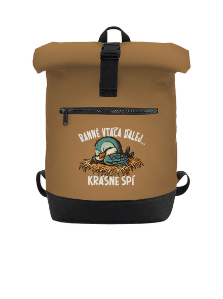 Ranné vtáča spí batoh Caramel