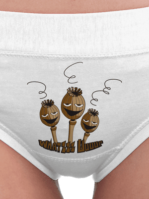 Makovica dámske nohavičky White