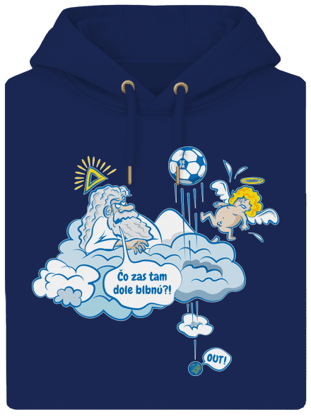 Out unisex mikina premium Navy