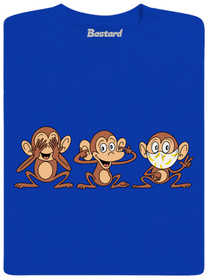 Opičky pánske dlhý rukáv Royal Blue